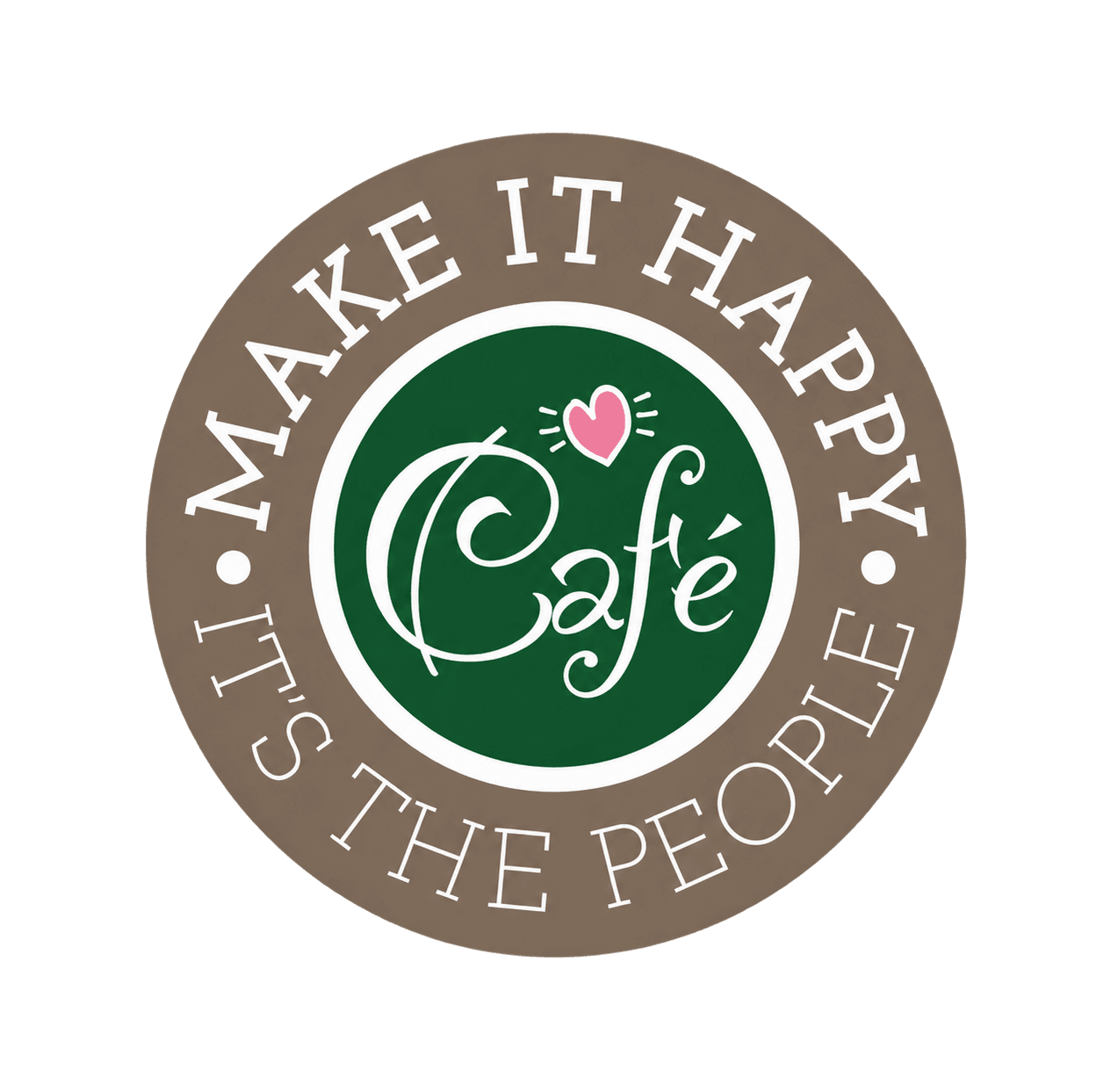 Make It Happy Café logo